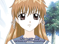 Парень пососал соски хентай девчонке и дал ей отсосать свой член