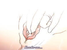 Сделал куннилингус грудастой хентай малышке и оттрахал её сверху