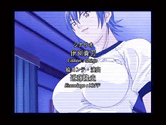 Две грудастые хентай девчонки по очереди прыгают на члене парня