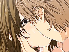 Парень оттрахал свою аниме девчонку на кухне и на свежем воздухе