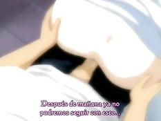 Парень оттрахал аниме девушку с синими волосами и залил спермой