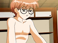 Парень в очках делает куннилингус и трахает загорелую девчонку