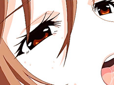 Грудастая хентай мама вымыла мальчика в ванной и подрочила член