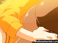 Наруто Удзумаки делает подруге куннилингус и трахает в позе раком