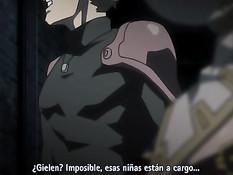 Связанную хентай девку с большими сиськами пытают электрошоком