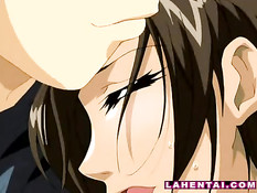 Грудастая хентай подруга занимается с парнем сексом в автомобиле