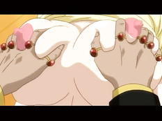 Аниме девчонки с огромными сиськами отсасывают и дрочат парням