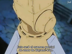 Две хентай лесбиянки насаживаются на двусторонний фаллоимитатор