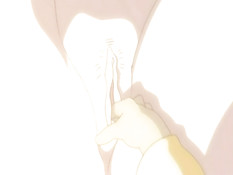 Очкарик делает хентай девушке куннилингус и вставляет свой член