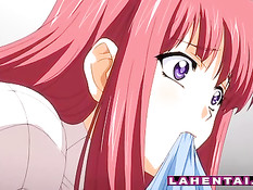 Парень разбудил аниме девушку и оттрахал её после куннилингуса