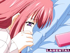 Парень разбудил аниме девушку и оттрахал её после куннилингуса