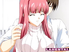 Парень разбудил аниме девушку и оттрахал её после куннилингуса