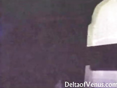 Винтажное межрасовое порно 1970-х годов мулатки и белого парня