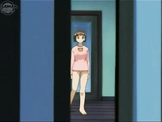 Четыре хентай девушки устроили групповую секс оргию со страпоном