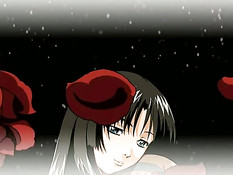 Девка с голубыми волосами занимается сексом с мужчиной и парнем