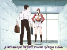 Сисястая аниме девушка трахалась с парнем в позах 69 и наездница