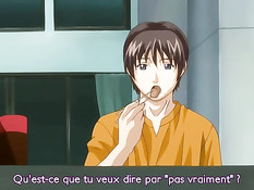 Сисястая аниме девушка трахалась с парнем в позах 69 и наездница