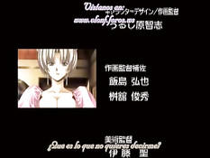 Паренёк оттрахал грудастую невинную хентай девчонку на сеновале