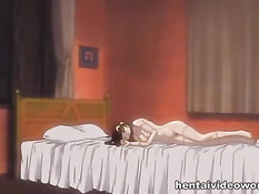 Девушка сделала аниме подруге куннилингус и оттрахала страпоном