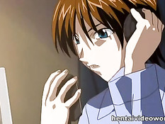 Девушка сделала аниме подруге куннилингус и оттрахала страпоном