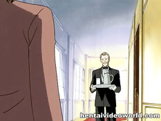 Хентай девки для секса используют двухсторонний фаллоимитатор