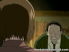 Хентай девки для секса используют двухсторонний фаллоимитатор