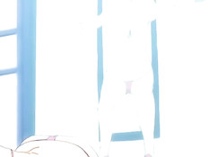 Горячие аниме девчонки трутся сиськами об член молодого человека