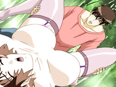 Паренёк сделал хентай маме куннилингус, а она подрочила ему член