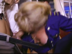 Развратная стюардесса Shayla LaVeaux занимается сексом на борту