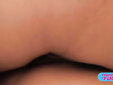 Узкоглазая девушка из России в гостинице удовлетворяет француза