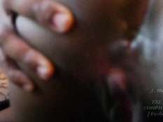 Нарезка любительских порно роликов снятых темнокожим мужчиной