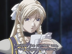 Аниме девочки занимаются сексом используя двухсторонний фаллос