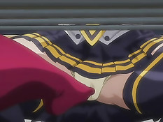 Аниме девочки занимаются сексом используя двухсторонний фаллос