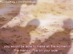 Парнишка высек связанную хентай девчонку и оттрахал вибратором