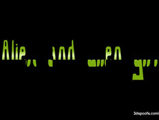 Инопланетянин в 3D клипе занимается сексом с девкой другой расы