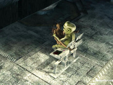 Инопланетянин в 3D клипе занимается сексом с девкой другой расы