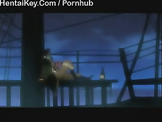 Хентай лесбиянки трутся сосками и насаживаются на фаллоимитатор