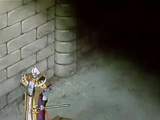 Горячая хентай бестия с крыльями сделала минет и залезла на член