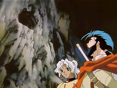 Горячая хентай бестия с крыльями сделала минет и залезла на член