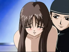 Мужчина возбудил хентай девчонку вибратором и оттрахал на полу