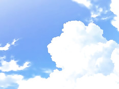 Паренёк ласкает большие сиськи аниме девушки и лижет в позе 69