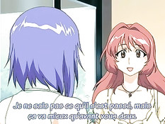 Парень насладился минетом и оттрахал грудастую хентай девчонку