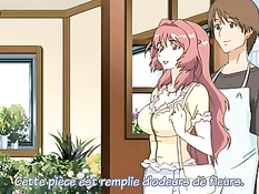 Парень насладился минетом и оттрахал грудастую хентай девчонку