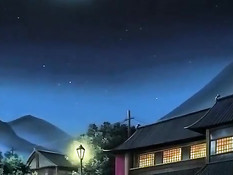 Мужчина оттрахал и залил спермой грудастую хентай девку в очках