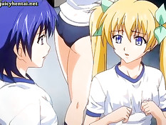 Хентай девушка подверглась сексуальному насилию в вагоне поезда