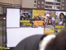 Два русских пикапера сняли на улице девушку и оттрахали в студии