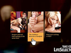 Две страстные девушки возбуждали друг друга и ебались с мужиком