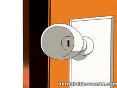 Аниме лесбиянка в маске раком оттрахала девку чёрным страпоном