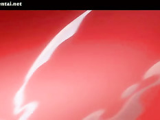 Сладкая аниме девочка с большой грудью ебалась в позе наездницы