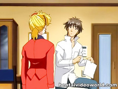 Парень наслаждается групповым сексом с красивыми хентай девками